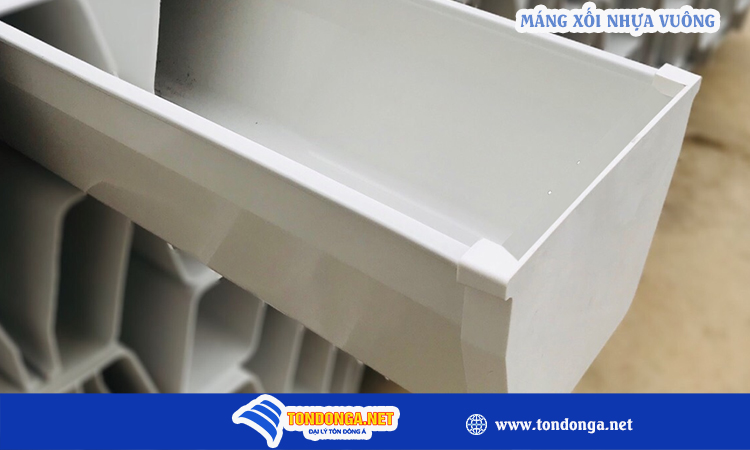 Máng xối nhựa vuông