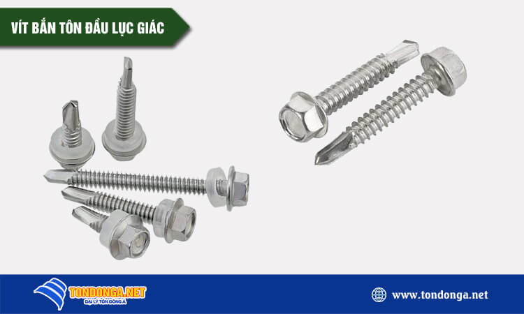 Vít bắn tôn đầu lục giác 